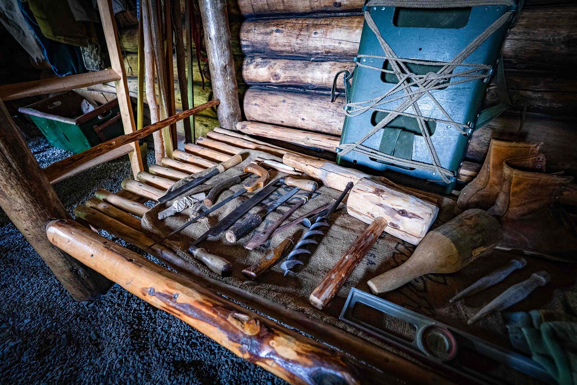 Dick Proenneke Handcrafted Tools