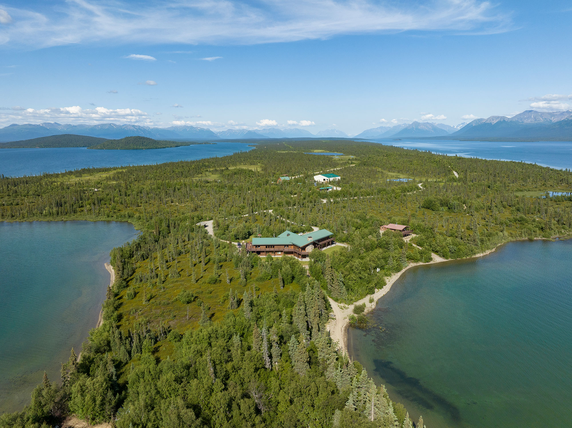 Location of Lake Clark Lodge Alaska