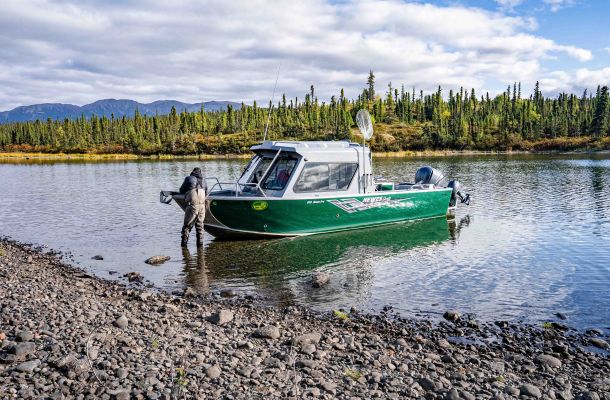 Lake Clark Lodge Enclosed Boats