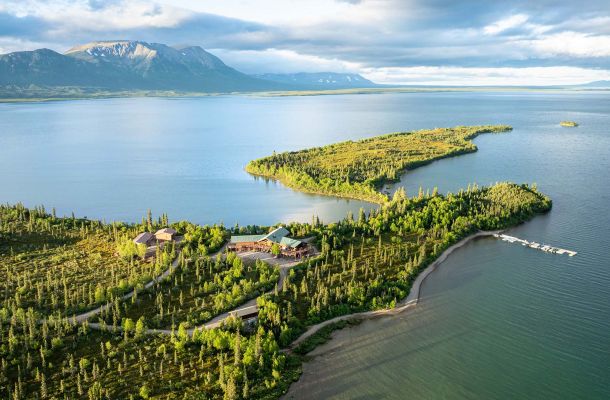 Lake Clark Lodge on Keyes Point Alaska