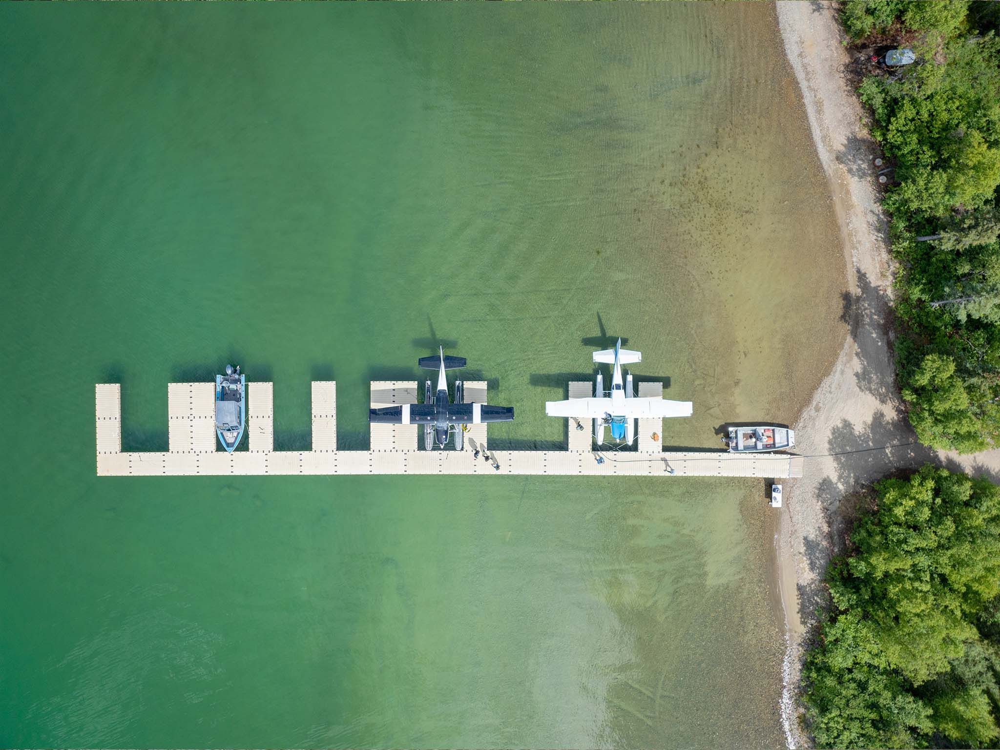 Lake Clark Lodge Docks