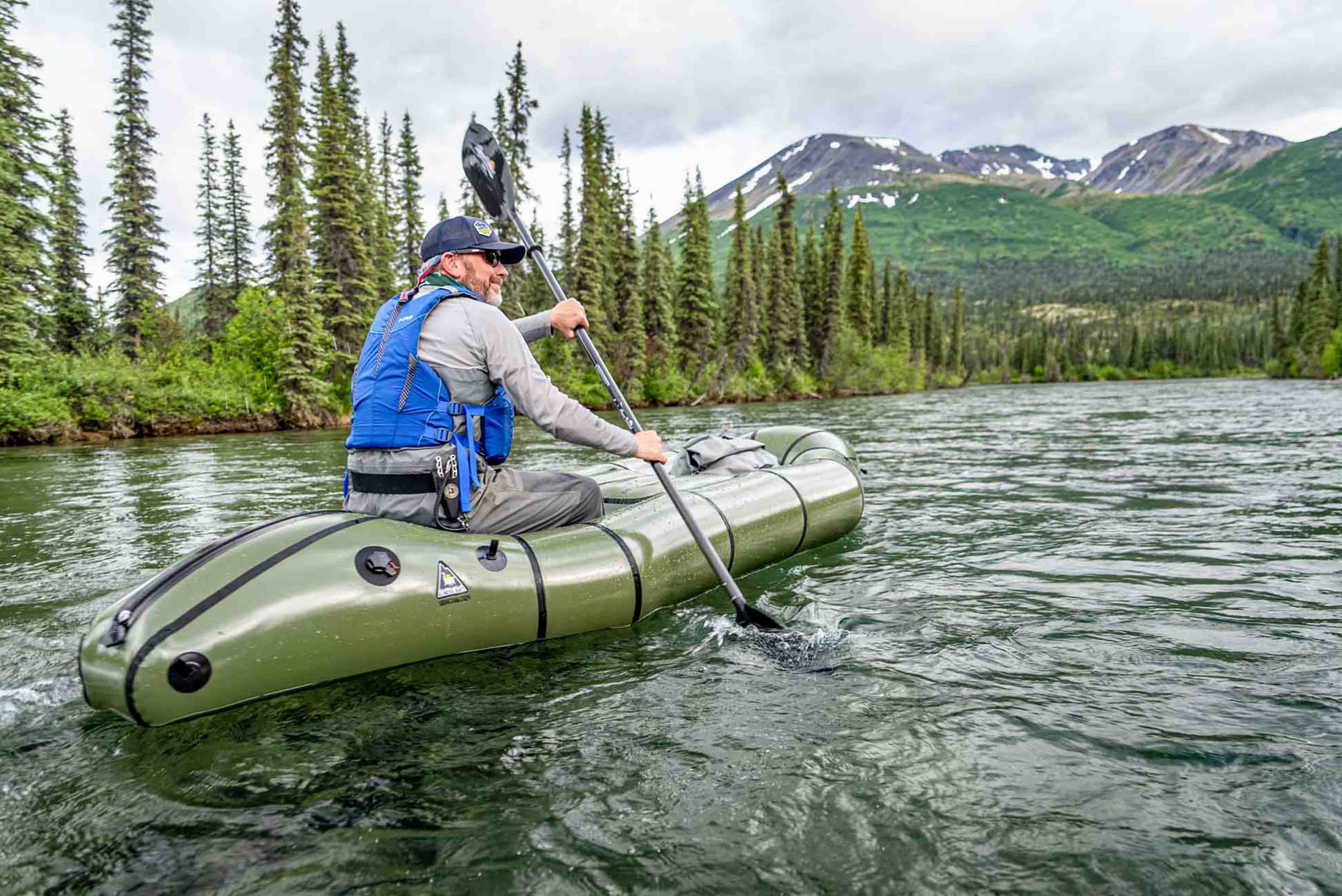 Packrafting Upper Tazinima River Lake Clark National Park 