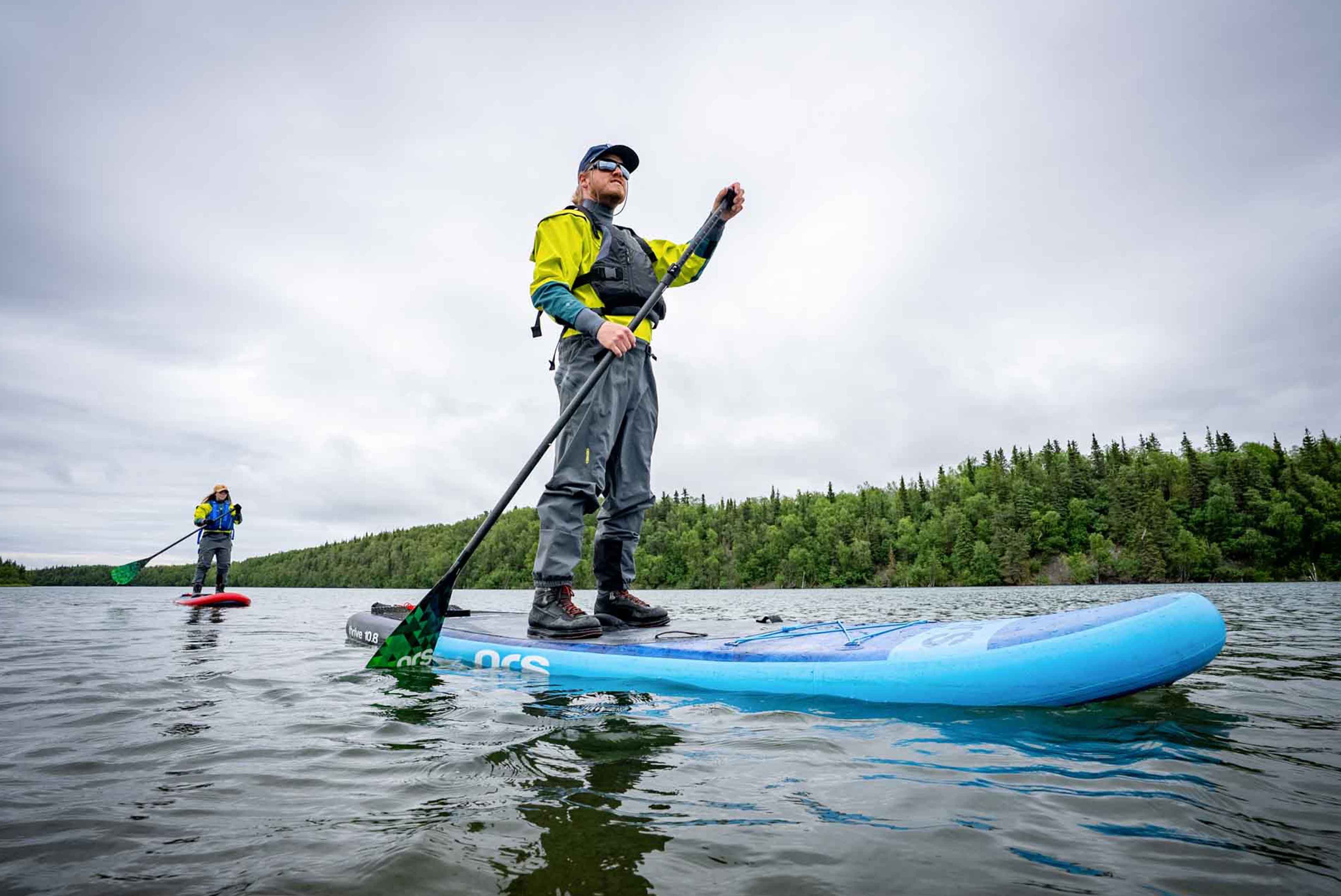 SUP on the Newhalen River Alaska 