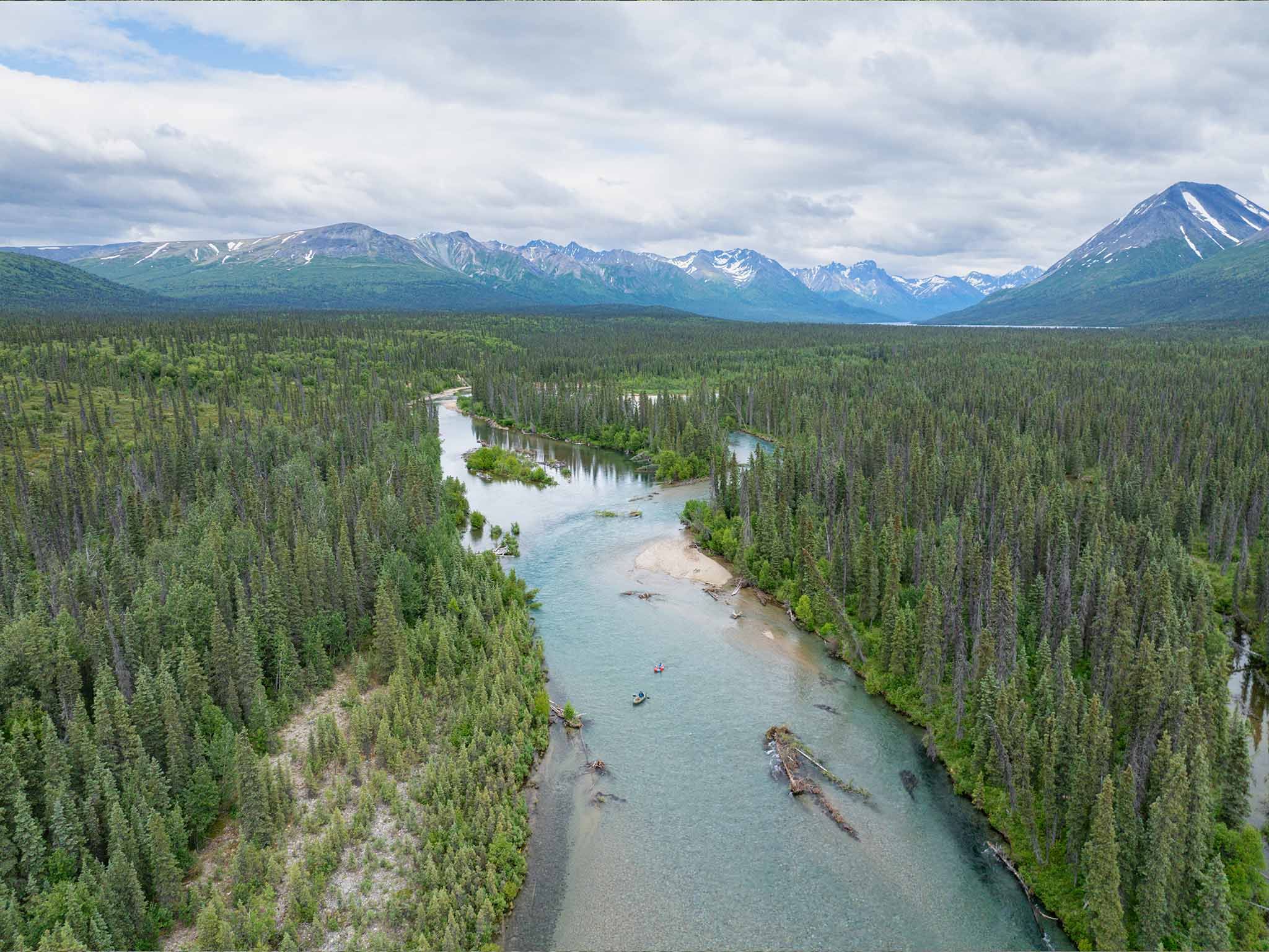 Packrafting the Iliamna River 