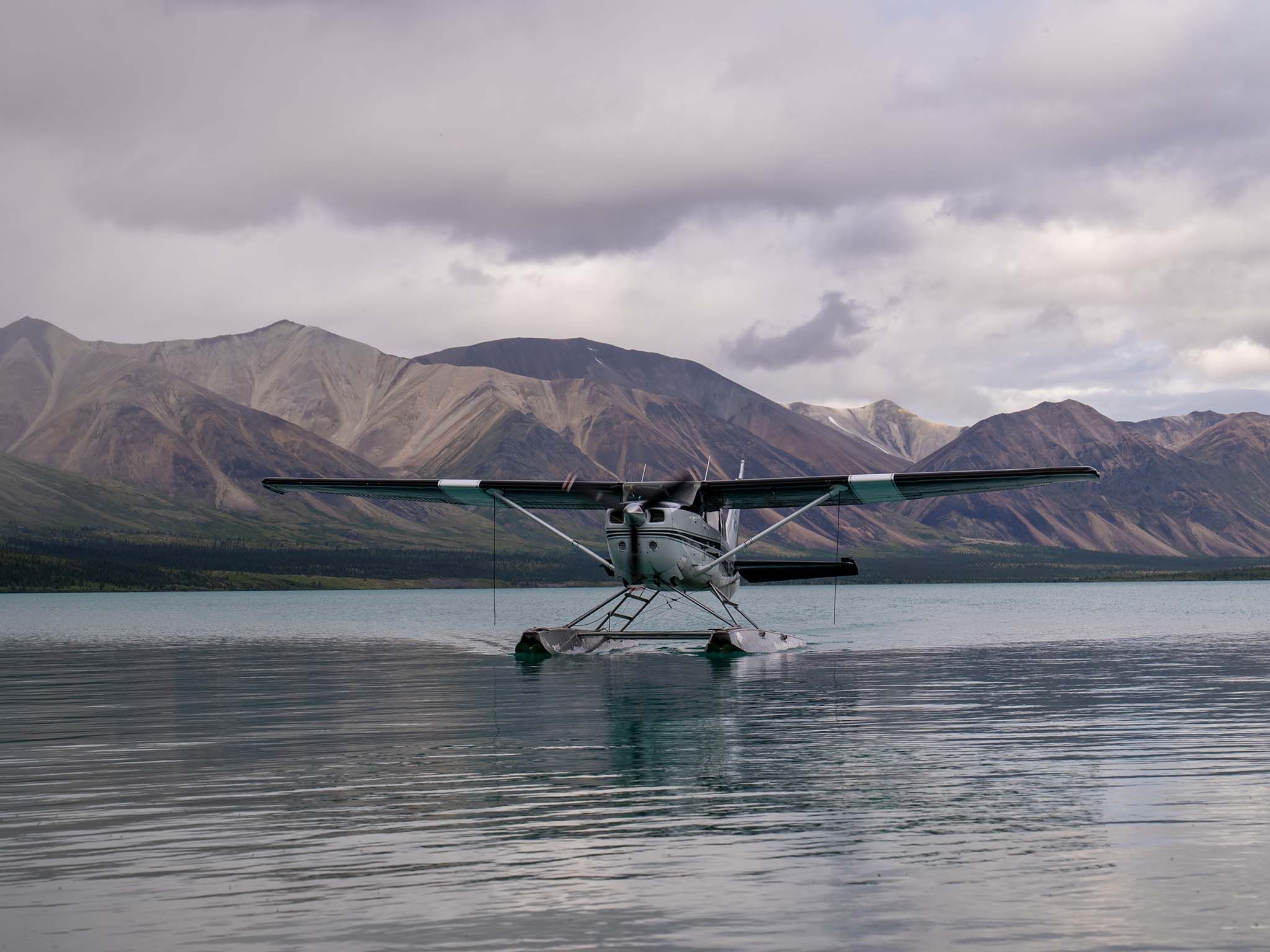 Landing on the Twin Lakes 