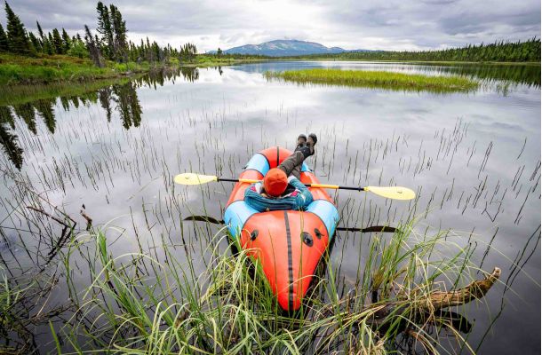 Packrafting in Lake Clark National Park 