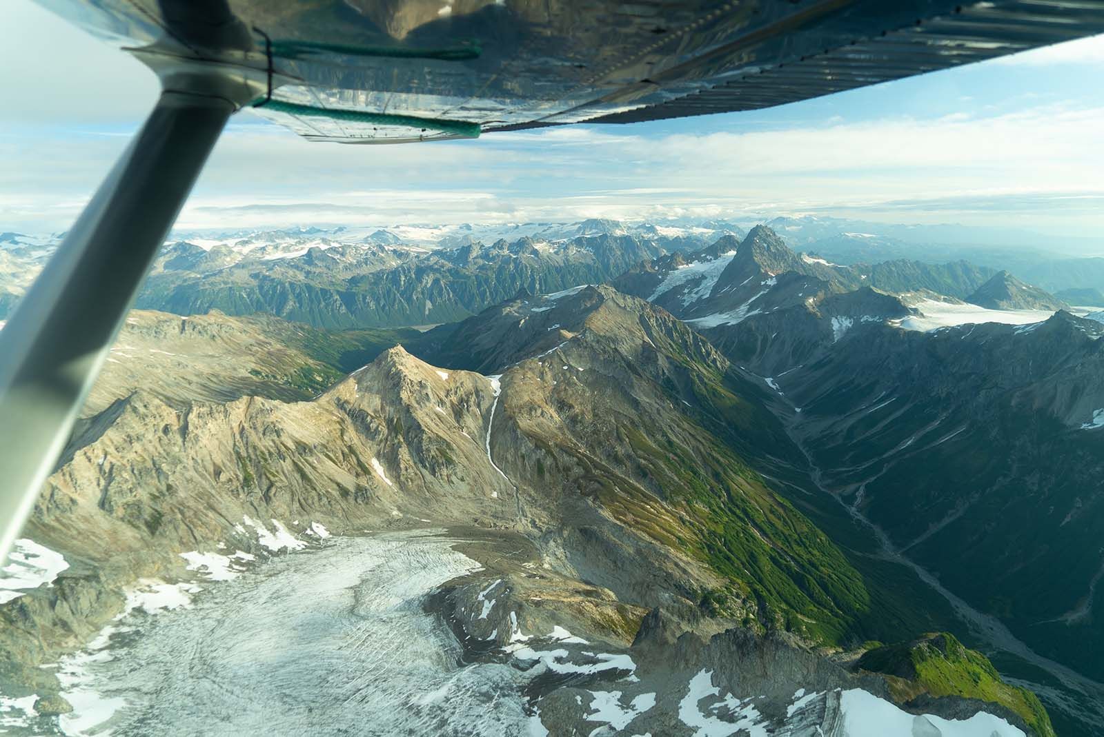 Glacier Valleys in Lake Clark Pass