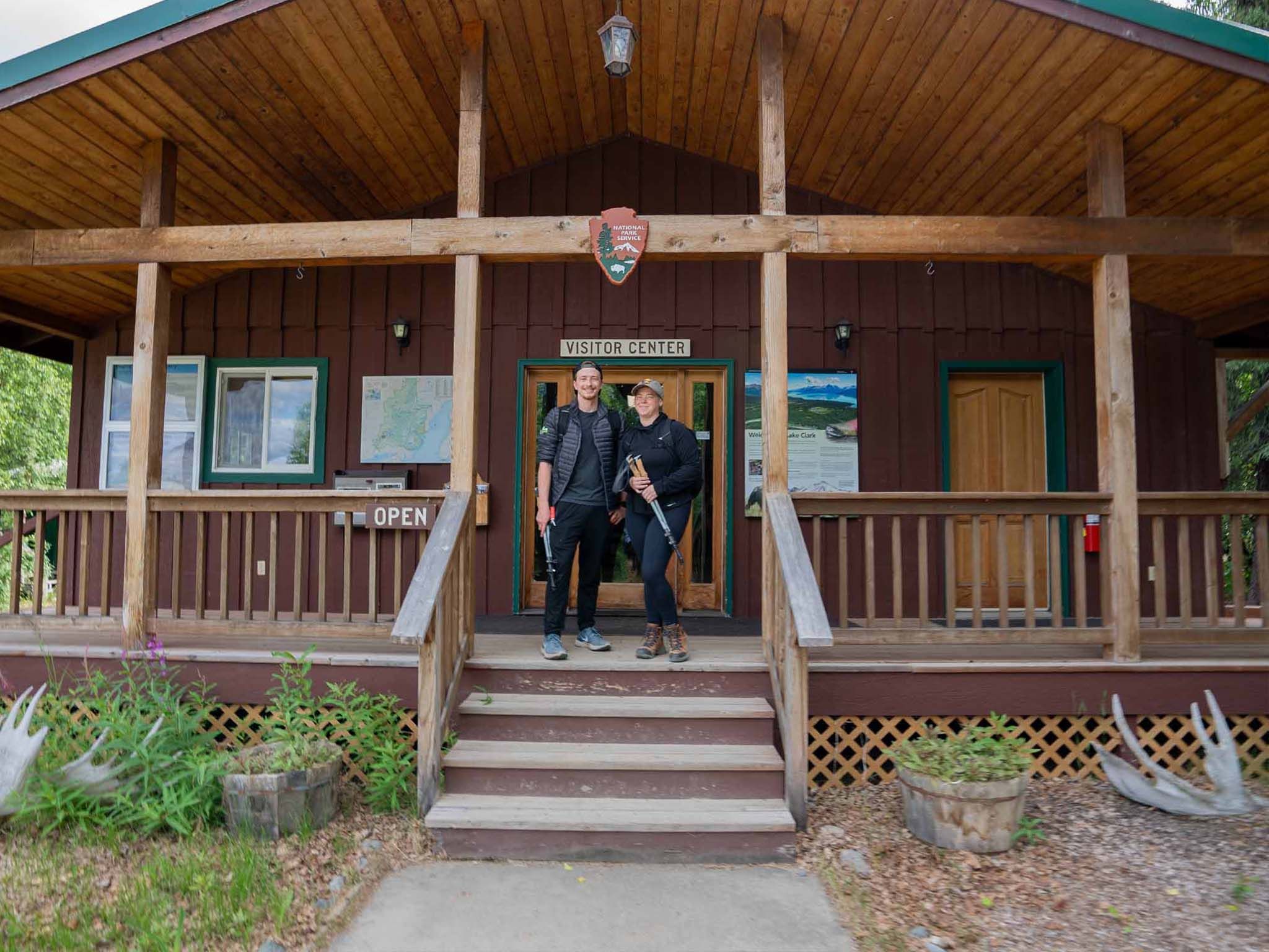 Getting Your Park Stamp in Lake Clark National Park 